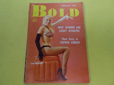 Bold Adult Digest Sophia Loren February 1956 052716lm-ep