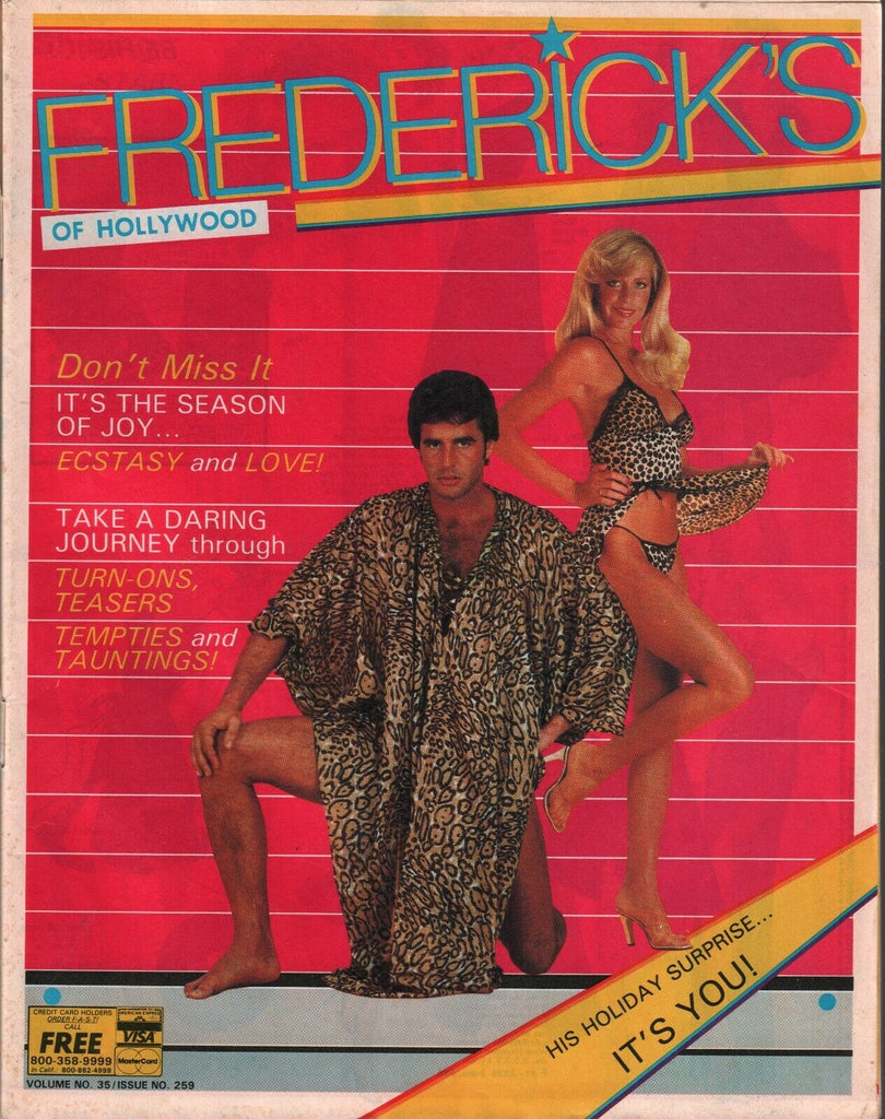 Frederick's of Hollywood 1981 Fashion Lingerie Gift Catalog 083120AME