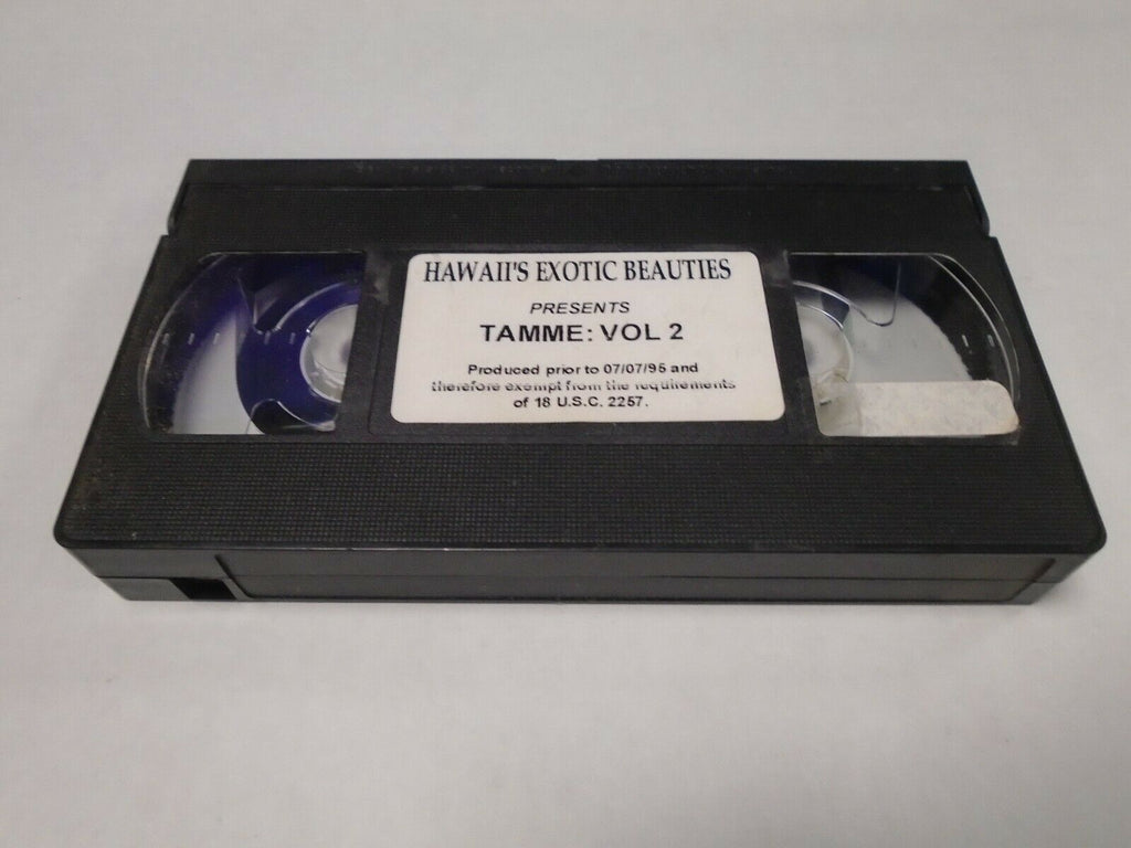 Hawaii's Exotic Beauties Tamme Vol 2 1995 Adult VHS 030719AMP3