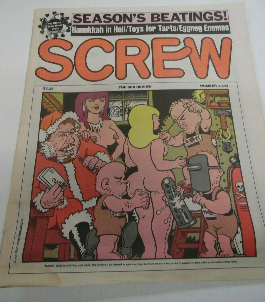 Screw Newspaper Season's Beatings #1243 December 28, 1992 121719lm-ep
