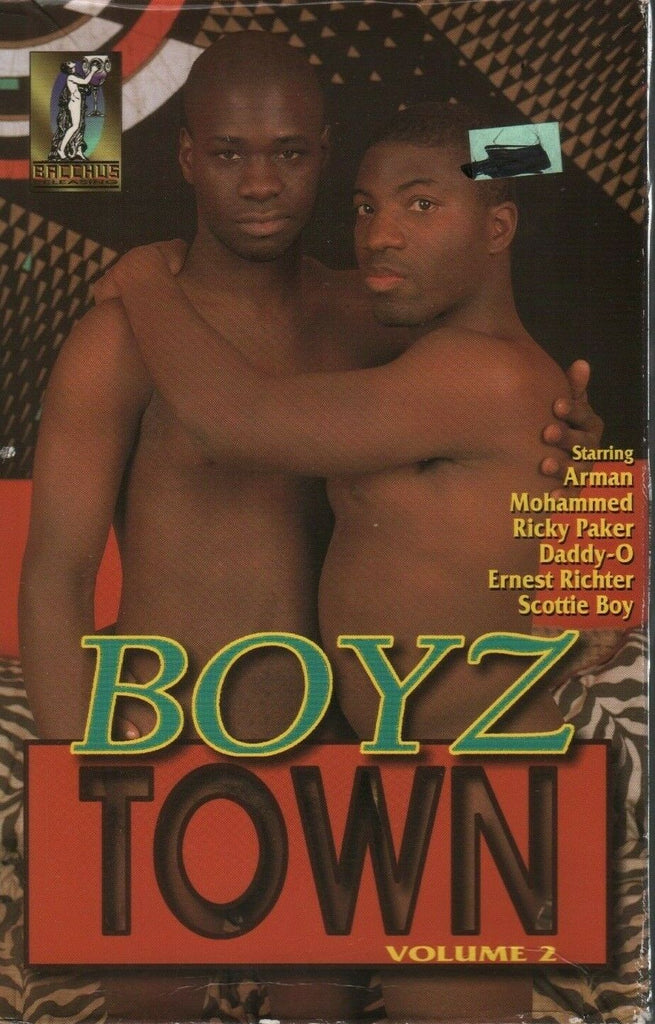 Boyz Town Vol 2 Arman Mohammed Ricky Paker Adult VHS 060519AMP