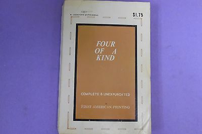 Four Of A Kind Adult Novel 1968 1st Printing 022713lm-epa