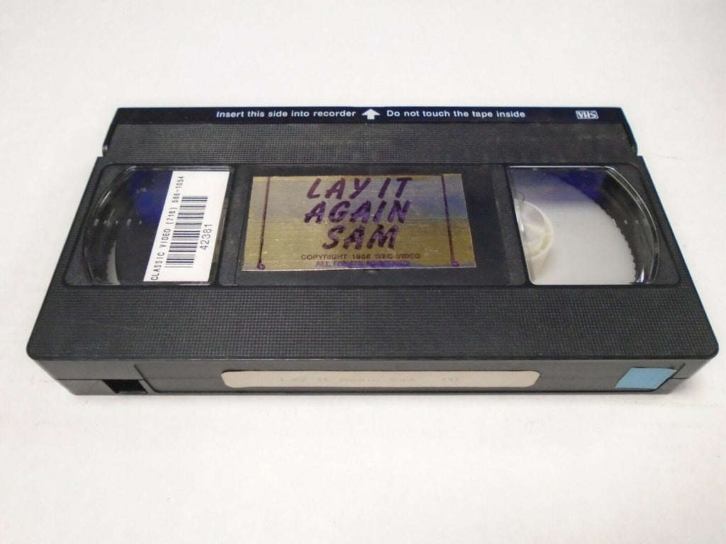 Lay it Again Sam 1988 Adult VHS 032719AMP2