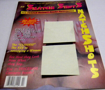 Snatch Shots Adult Magazine "Tease & Please" Premiere Issue 072413lm-ep