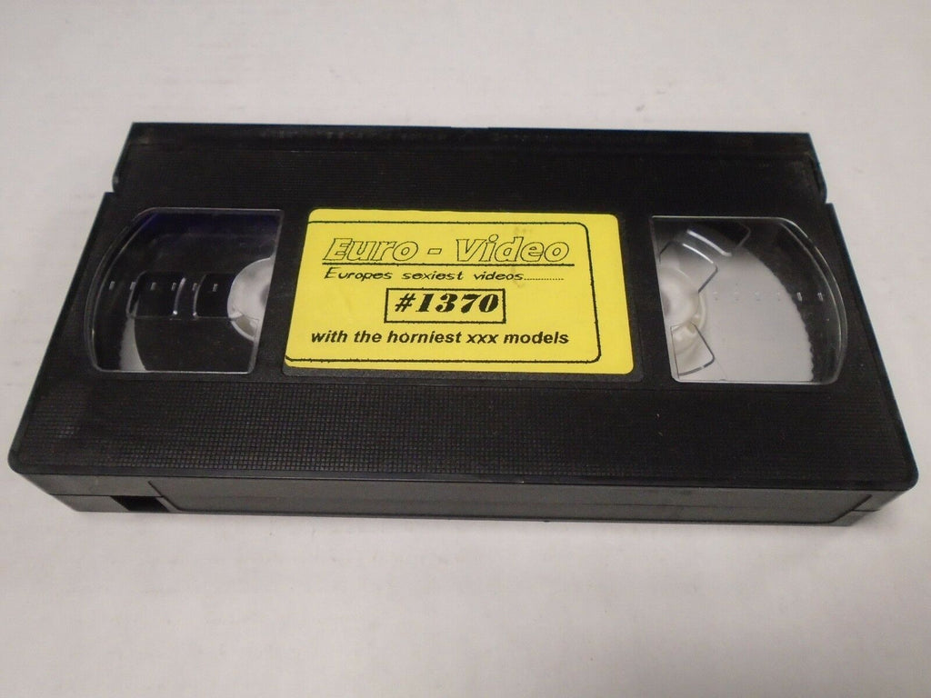 Euro-Video 1370 Horniest XXX Models Europe Vintage Adult VHS 011619AMP