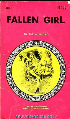 Fallen Girl Adult Novel by Marie Bernier First Edition 042314lm-epa2