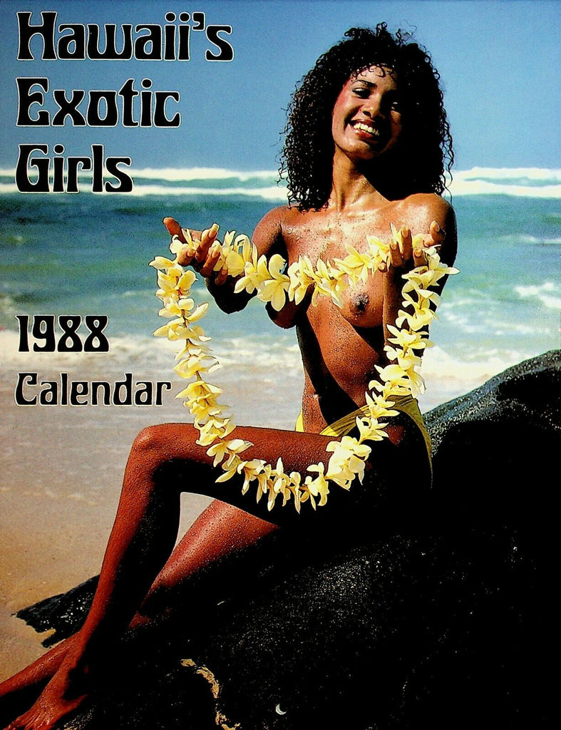 Hawaii's Exotic Girls 1988 Calendar 062620lm-ep