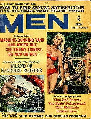 Men Magazine Find Sexual Satisfaction February 1963 100818lm-ep