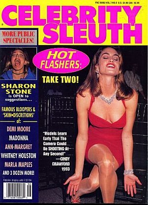 Celebrity Sleuth Vol 7 No 6 Cindy Crawford Issue