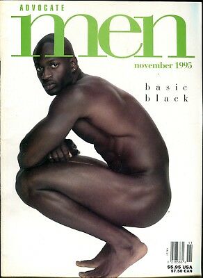 Advocate Men Gay Magazine Basic Black November 1995 120917lm-ep2