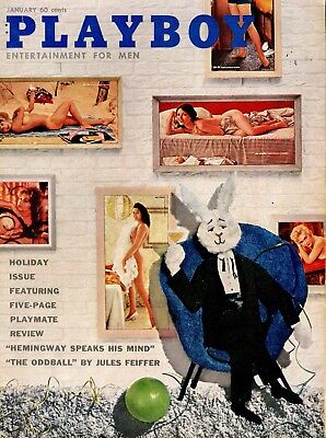 Playboy Magazine Centerfold Connie Cooper January 1961 Holiday 111717lm-ep2