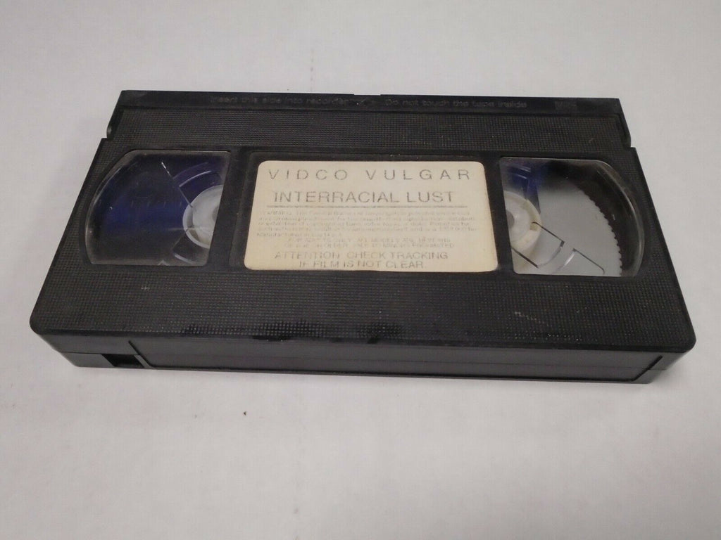 Interracial Lust Vidco Adult VHS 031819AMP