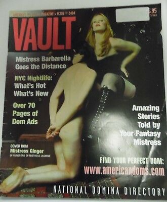 Vault Fetish Over-Sized Magazine Mistress Barbella #2404 2001 061018lm2