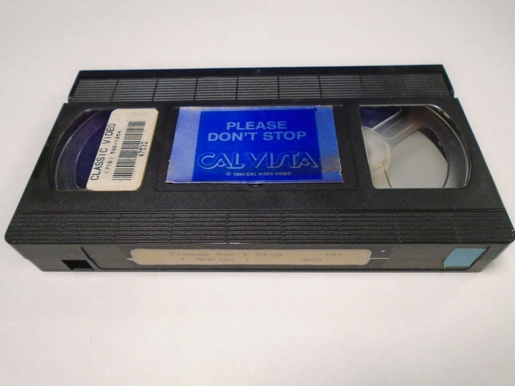 Please Don't Stop Amber Lynn Tamara Longley 1986 Adult VHS 022119AMP2