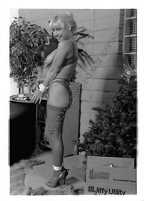 Adult Photo Vintage B&W 5x7 Bondage Busty Greta Carlson Bound Dominated 24YW