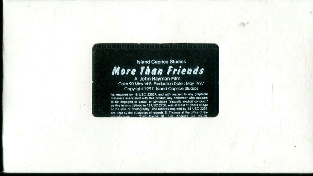 More Than Friends Gay VHS XX 013120lm-ep4