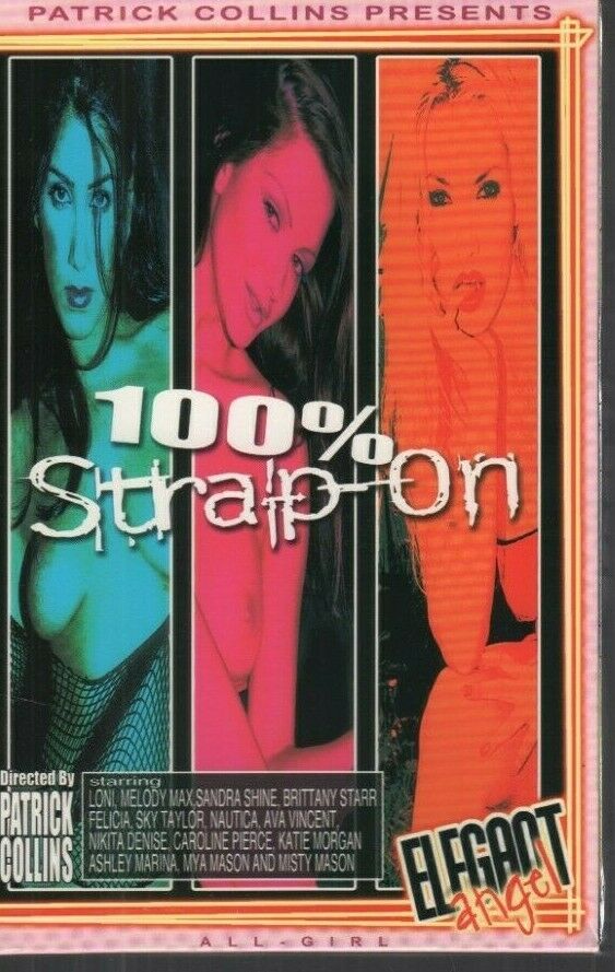 100% Strap-On Melody Max Sandra Shine Brittany Starr Adult VHS 071219AMP