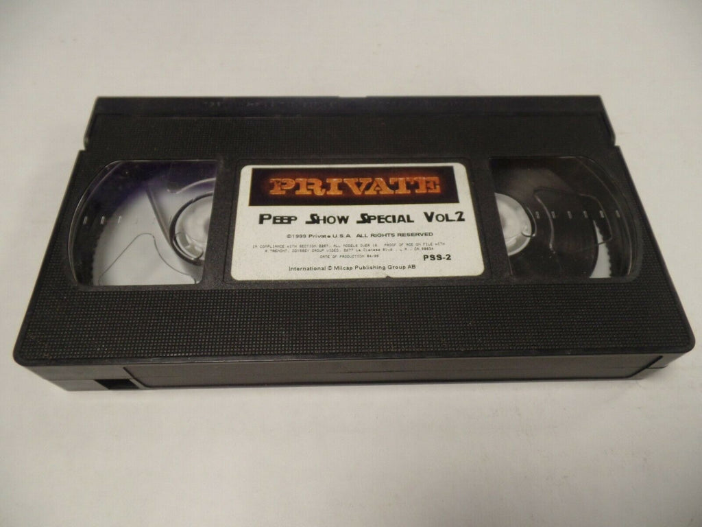Peep Show Special Vol 2 1999 Private USA Adult VHS 041819AMP