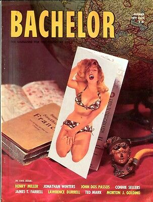 Bachelor Magazine Vivian Sellers / Tiffany West December 1961 073118lm-ep - Used