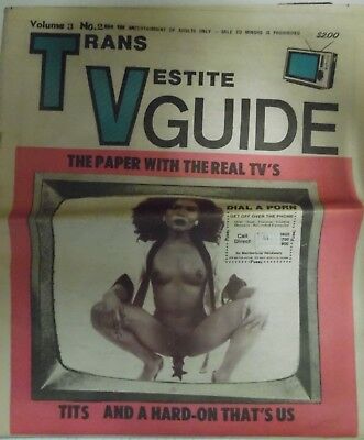 TV Transvestite Guide Newspaper Tits And Hard Ons vol.3 #2 052618lm-ep
