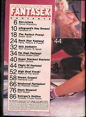 Fantasex Magazine August 1990 Readers Copy 010318lm-ep