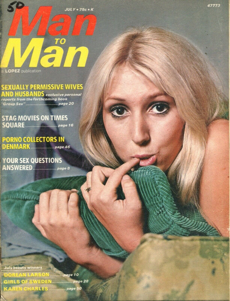 Man To Man Magazine Dorean Larson July 1971 070219lm-ep2