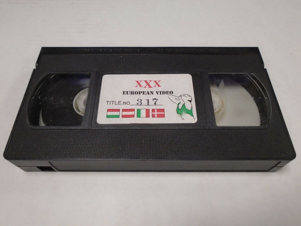 European Video 317 Horniest XXX Models Europe Vintage Adult VHS 011619AMP