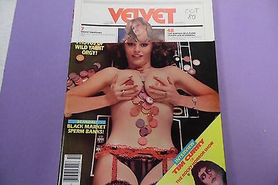 Velvet Magazine Lisa Deleuuw/Tim Curry October 1980 Readers Copy 080916lm-ep2