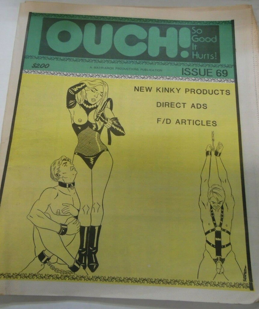 Ouch Fetish Newspaper Tales Of Destiny #69 013020lm-ep