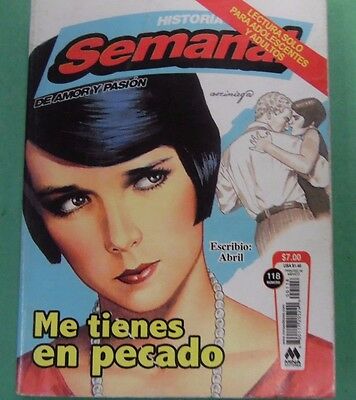 Semanal- Me tienes en pecado Spanish Graphic Comic Novel #118 063017lm-ep
