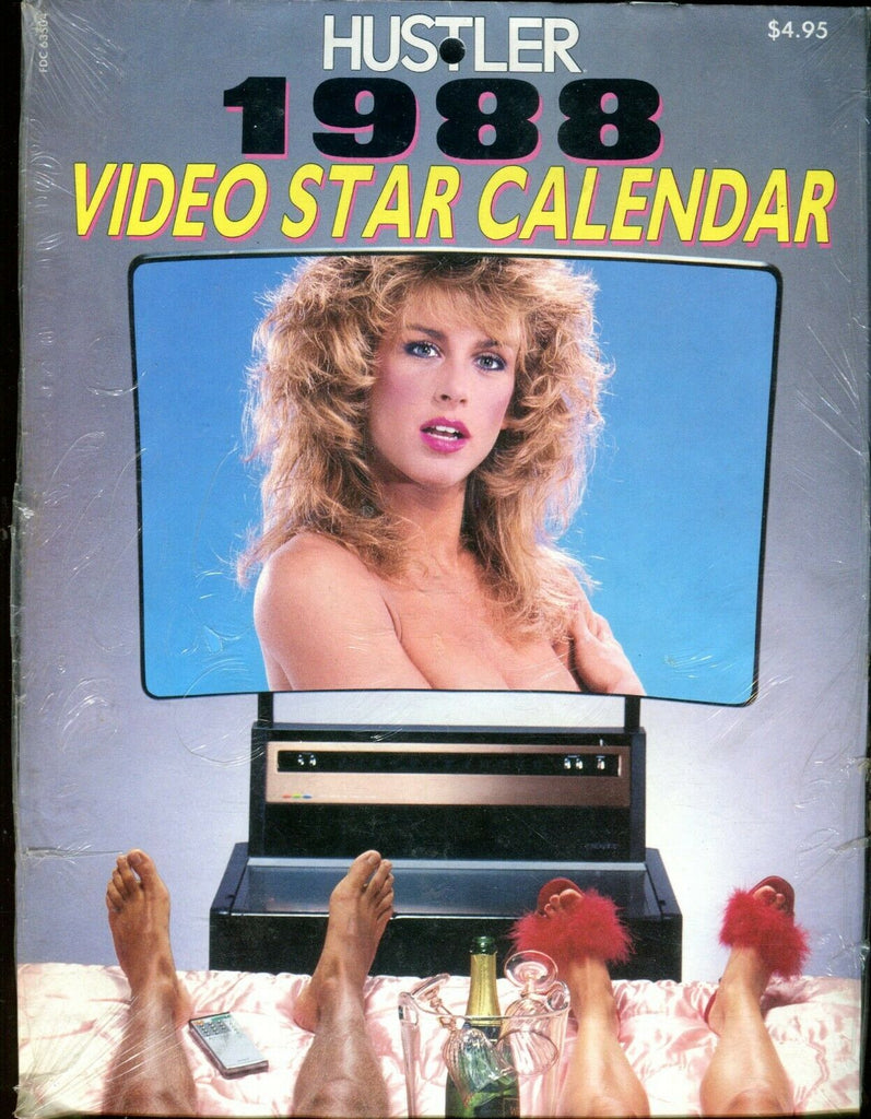 Hustler 1988 Video Star Calendar Keisha/Blondie new/sealed 081019lm-ep