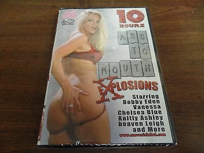 Ass to Mouth Bobby Eden Chelsea Blue Maverick New Sealed Adult DVD 110215amp