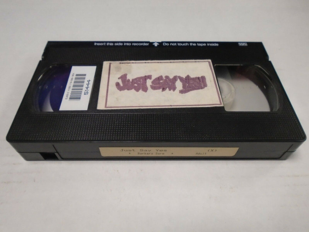 Just Say Yes Barbara Dare Vintage Adult VHS 032519AMP3