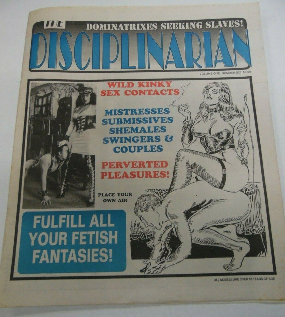 The Disciplinarian Newspaper Fulfill Your Fetish Fantasies vol.1 #6 121719lm-ep2