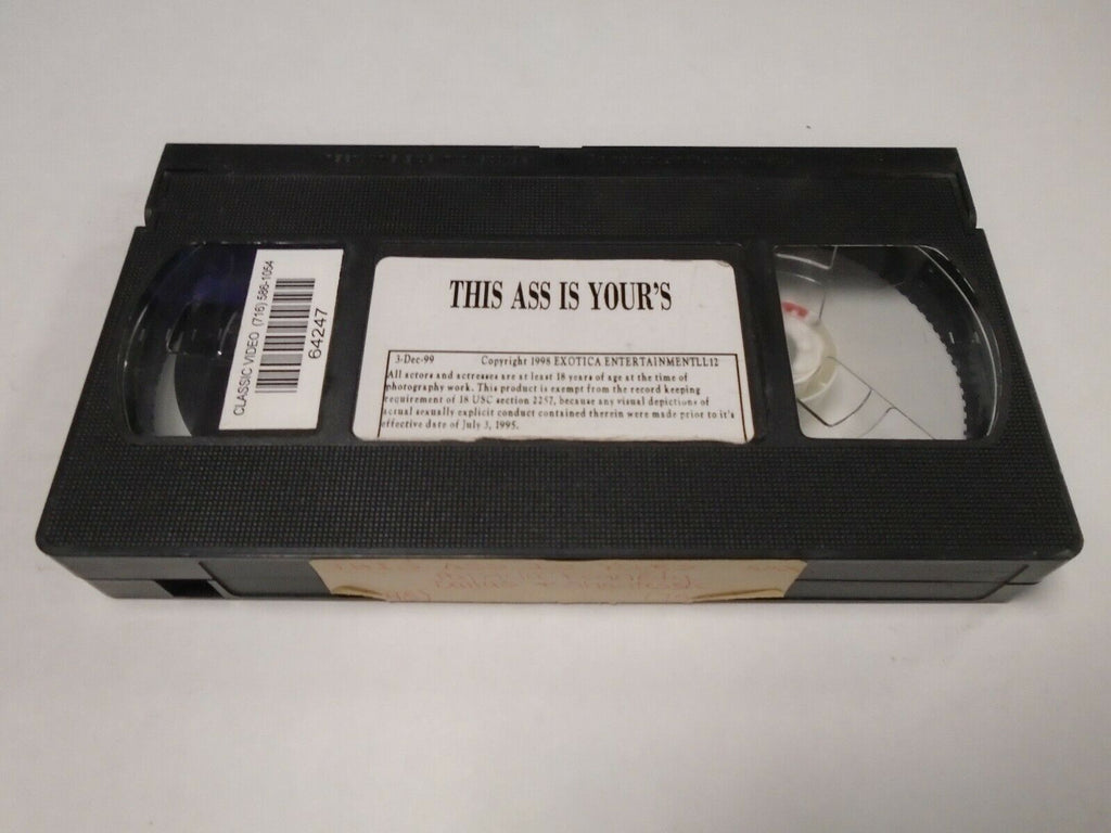 This Ass is Yours Patricia Kennedy 1998 75mins Adult VHS 050919AMP2