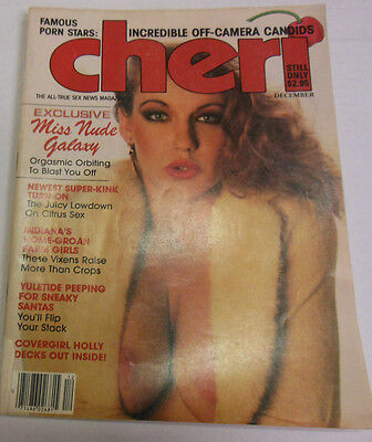 Cheri Magazine Miss Nude Galaxy December 1981 112913REP