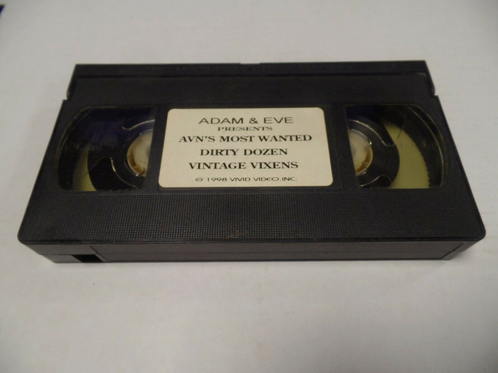 AVN's Most Wanted Dirty Dozen Vintage Vixens 1998 When Adult VHS 052219AMP2