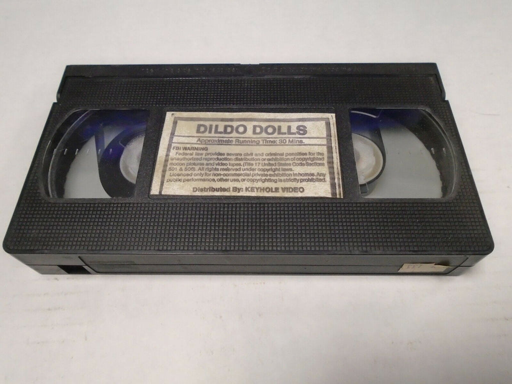 Dildo Dolls 30mins Keyhole Video Vintage Adult VHS 032719AMP2