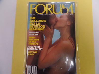Forum Adult Digest Magazine Sex Therapy May 1985 030516lm-ep