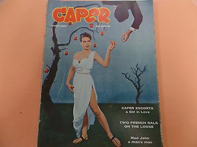 Caper Busty Magazine Shirley Kilpatrick June 1957 051216lm-ep - Used