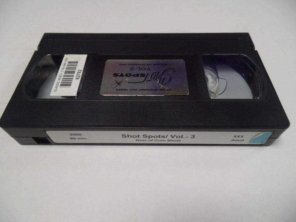 Shot Spots Vol 3 Best of Cum Shots 2000 90mins Adult VHS 022719AMP