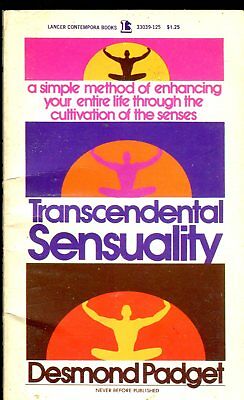 Transcendental Sensuality Novel by Desmond Padget 1973 032118lm-ep