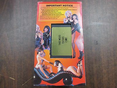 Three Wicked Features Combo VG OOP Adult VHS 052115amp9