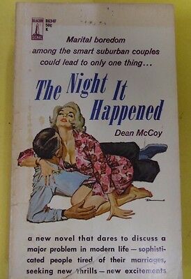 The Night It Happened Adult Novel by Dean McCoy 1963 Beacon 071613lm-epa3