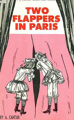 Two Flappers In Paris Adult Novel by A.Cantab 1967 030318lm-ep