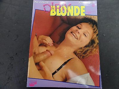 Dirty Blonde Adult Magazine #1 by Gourmet Editions ex 012016lm-ep