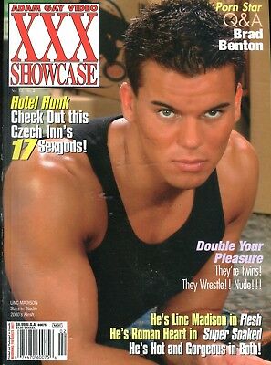 Adam Gay Video XXX Magazine Linc Madison vol.12 #11 2005 061718lm-ep