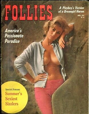 Follies Busty Magazine Ann Morley August 1965 102618lm-ep