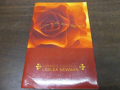 She Loves me, She Loves me Not Leslea Newman Paperback Book 070215amp