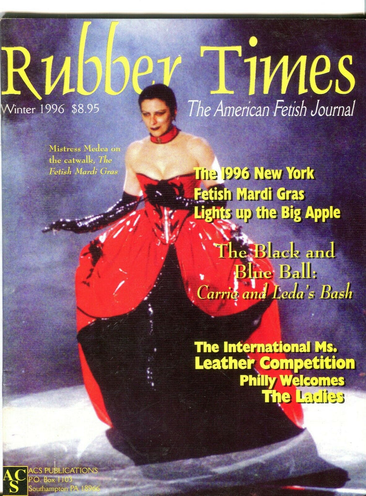 Rubber Times Magazine Mistress Medea Winter 1996 073119lm-ep
